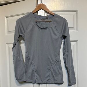 Zella Charcoal Long Sleeve Women's Top